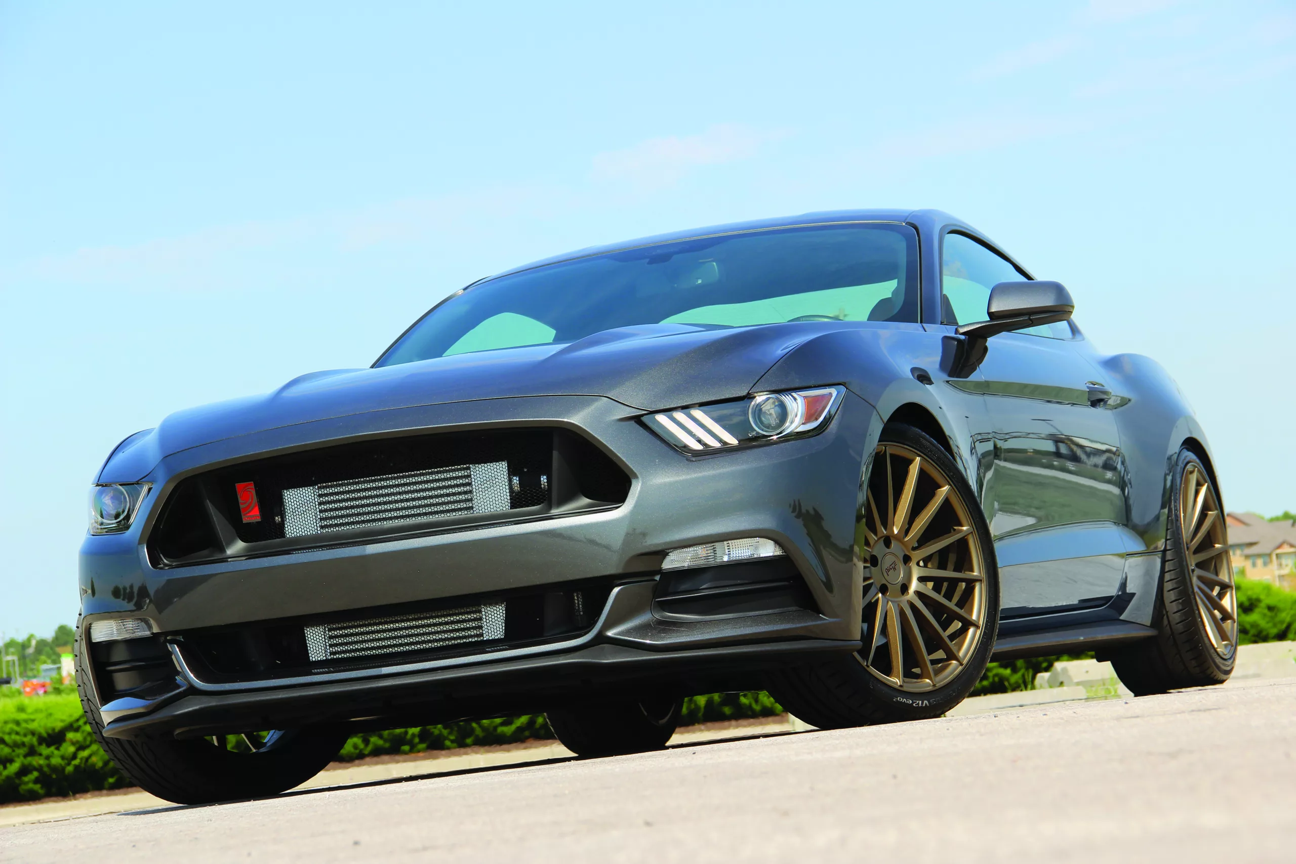 2015 Ford Mustang V6 ProCharged front end