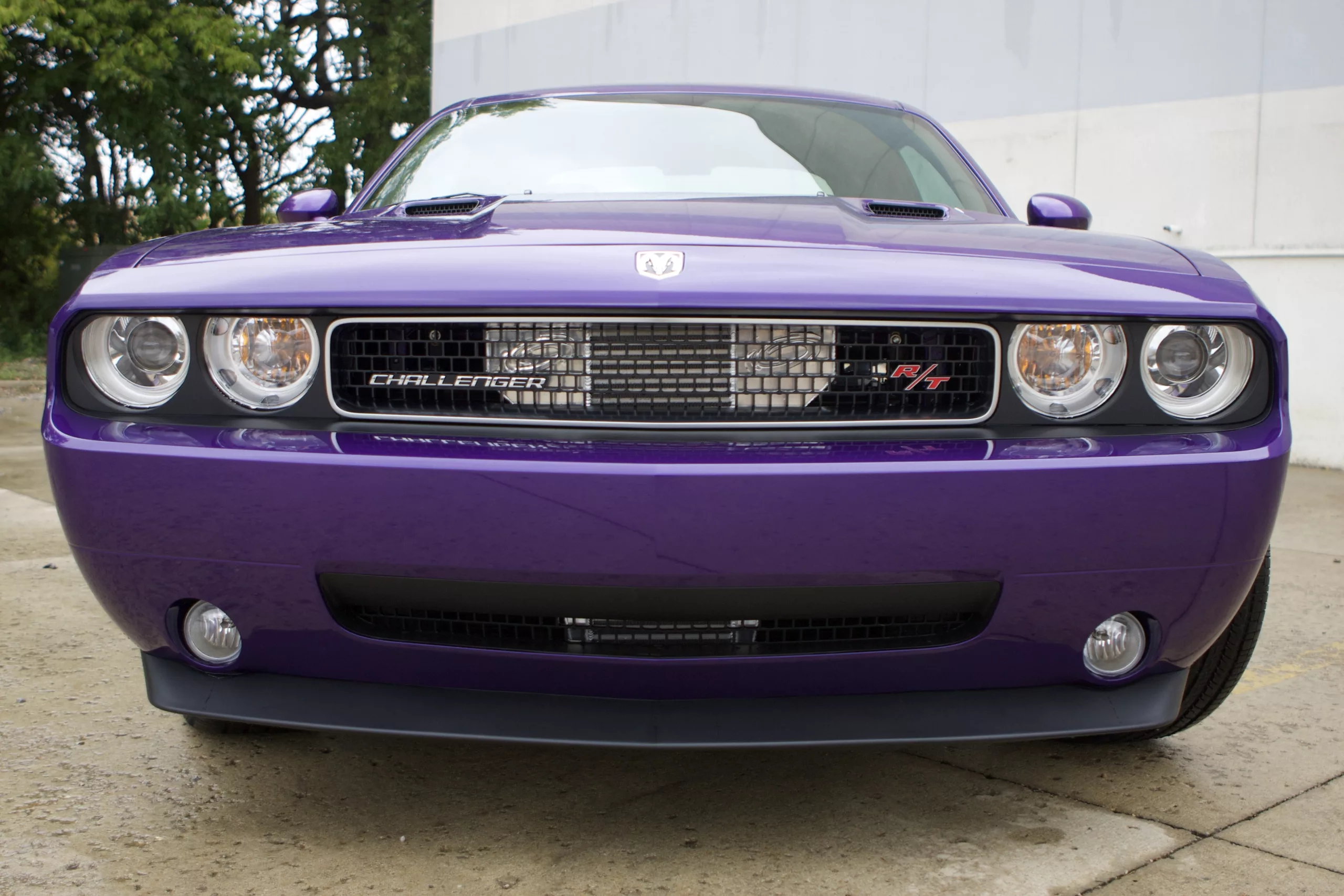 2010 Dodge Challenger R/T 5.7L Purple ProCharged intercooler