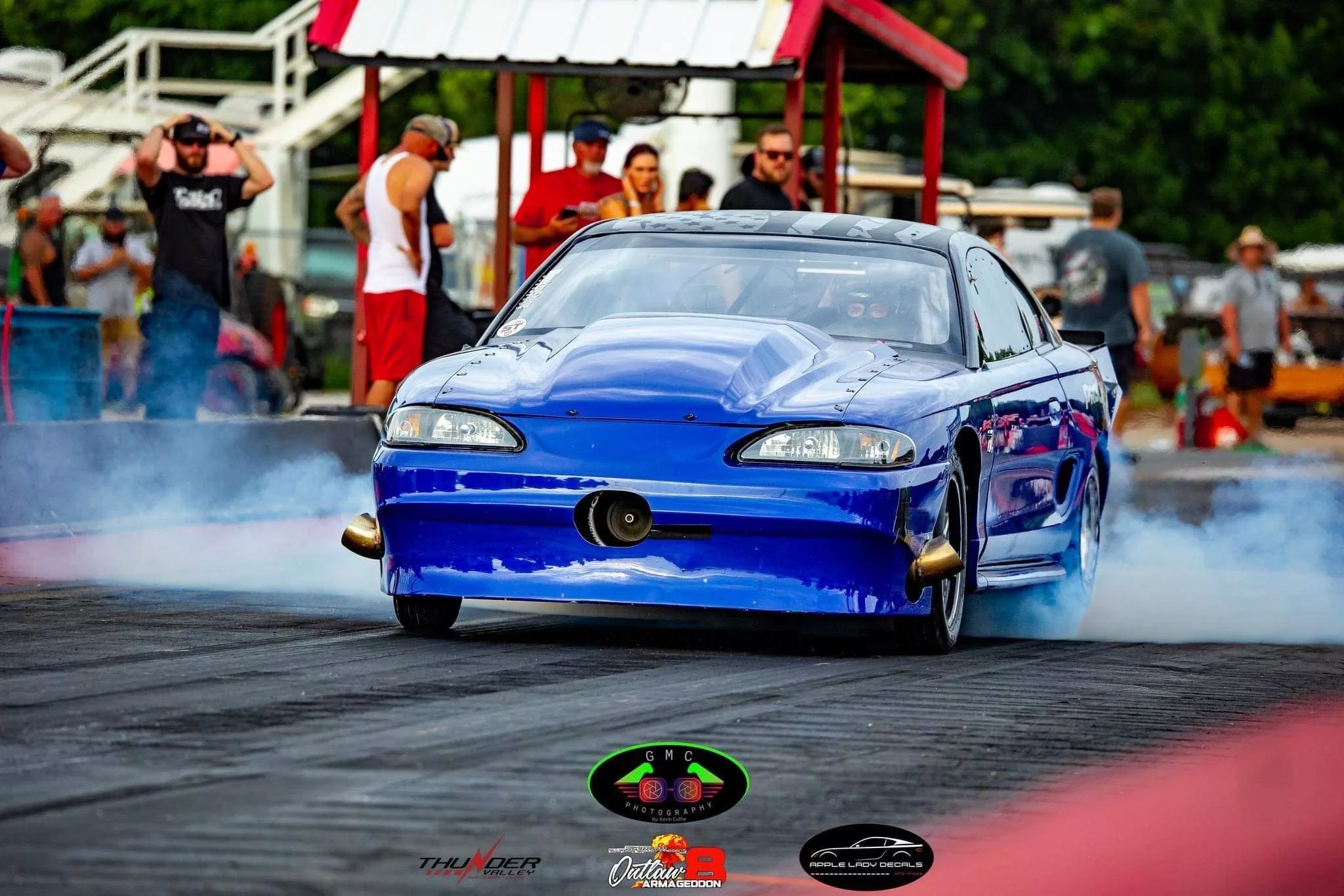 1995 Ford Mustang ProCharged Burnout