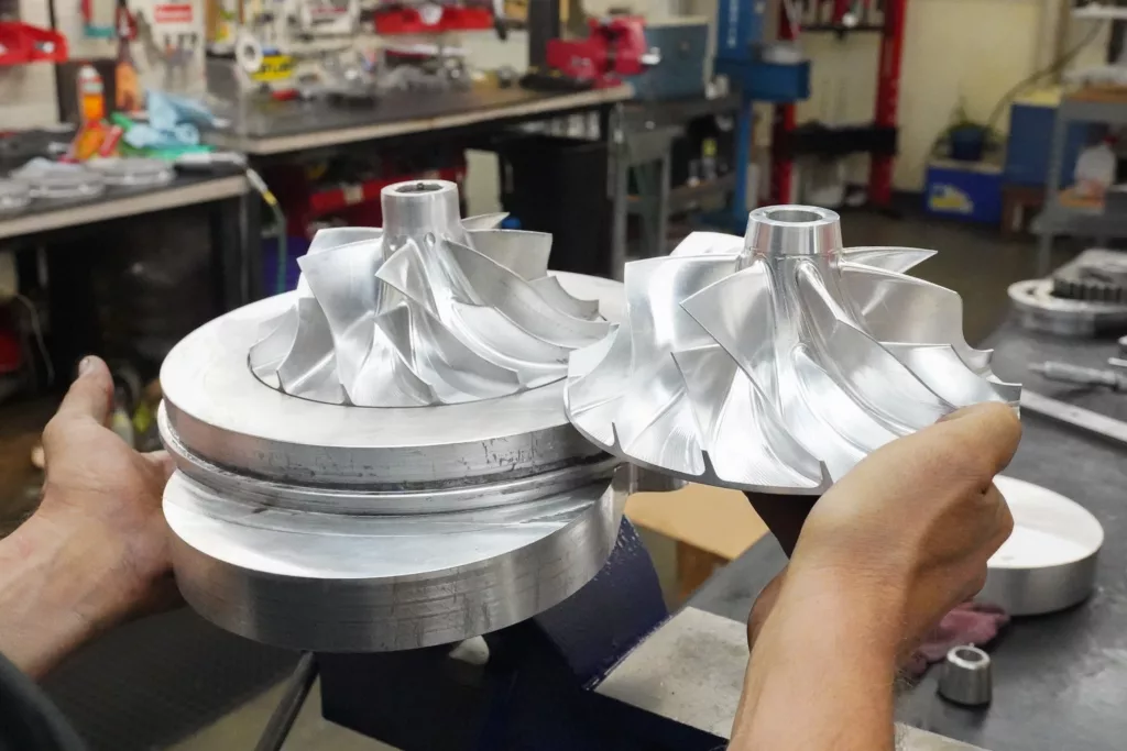 Different size impeller