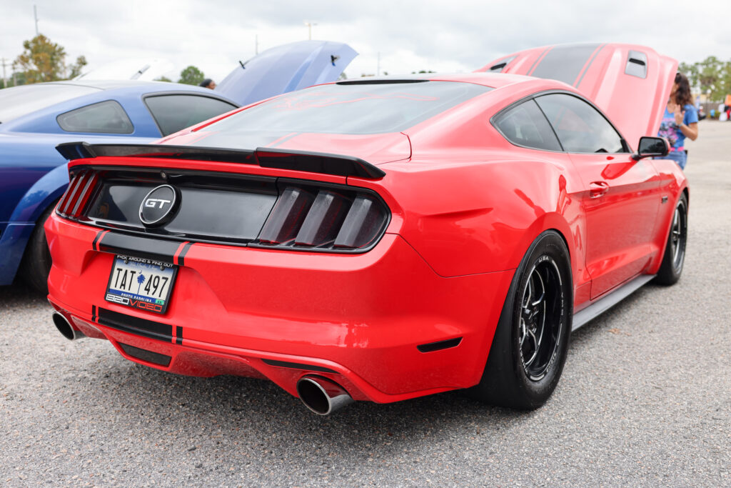 Red S550 ProCharged Mustang