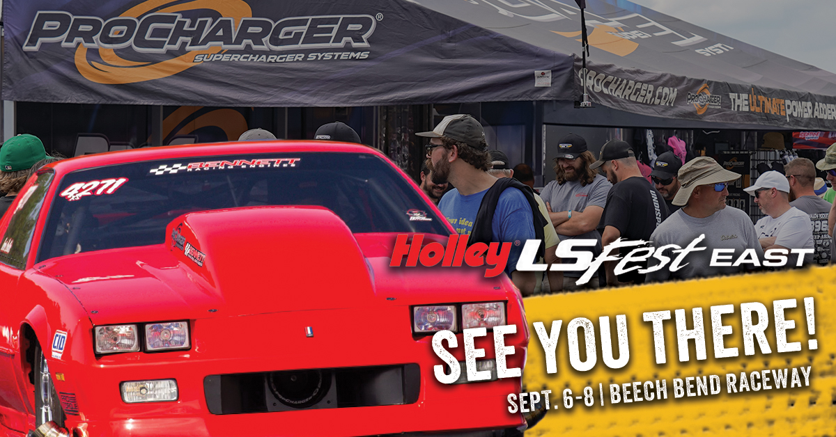 BRINGING THE BOOST TO LS FEST EAST 2024: VISIT PROCHARGER AT VENDOR MIDWAY!