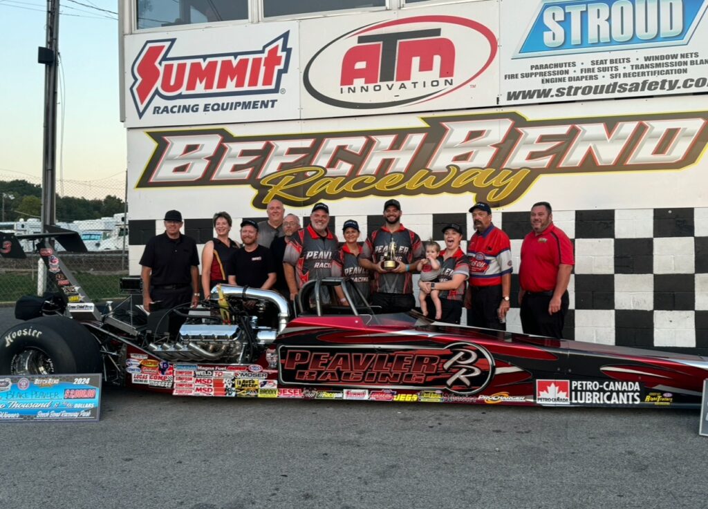 Blake Peavler winner circle