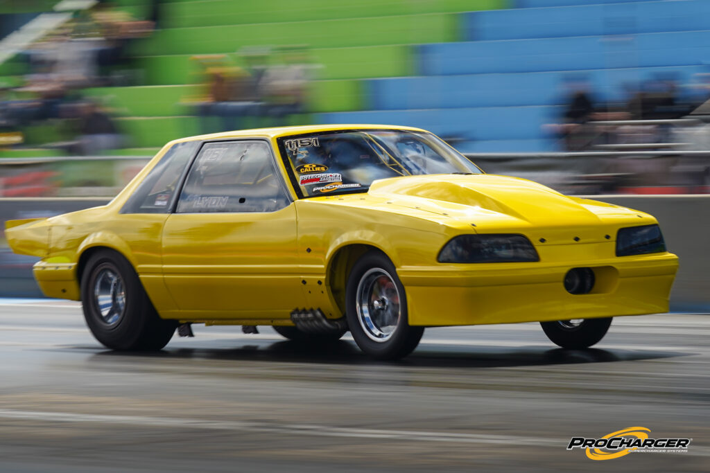 ProCharged Ford Mustang Burnout